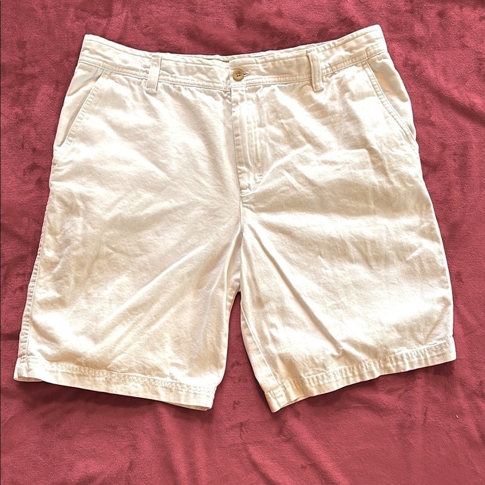 Izod Saltwater White Mens Shorts Size 38